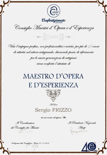 MAESTRO DOPERA E DESPERIENZA